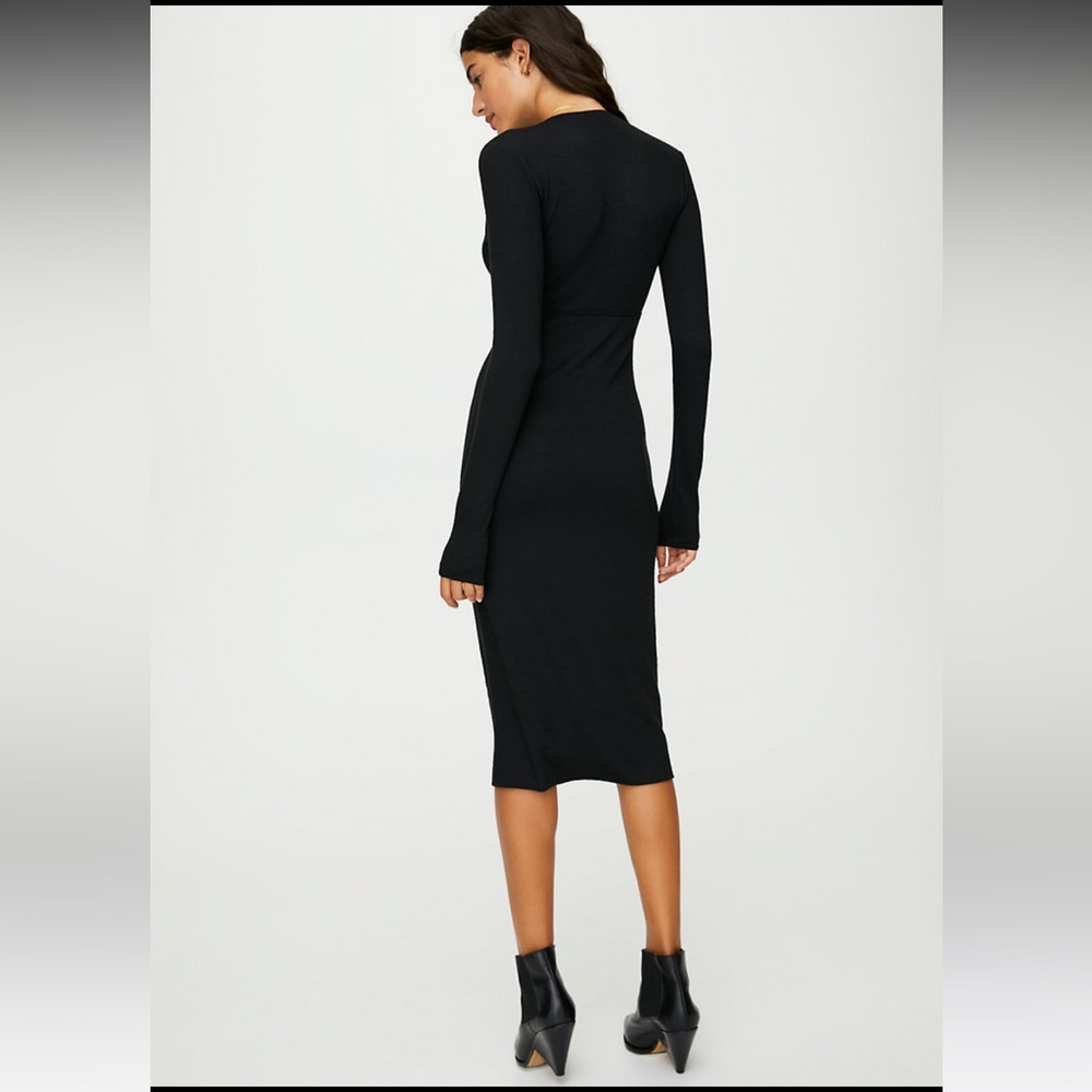 Wilfred Free | Abby Plunge Neck Knit Dress - Picture 6 of 11